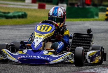  Enzo Santos, de Atibaia, vence a Cadete Rookie na penúltima etapa da Copa São Paulo Light, antes do Brasileiro